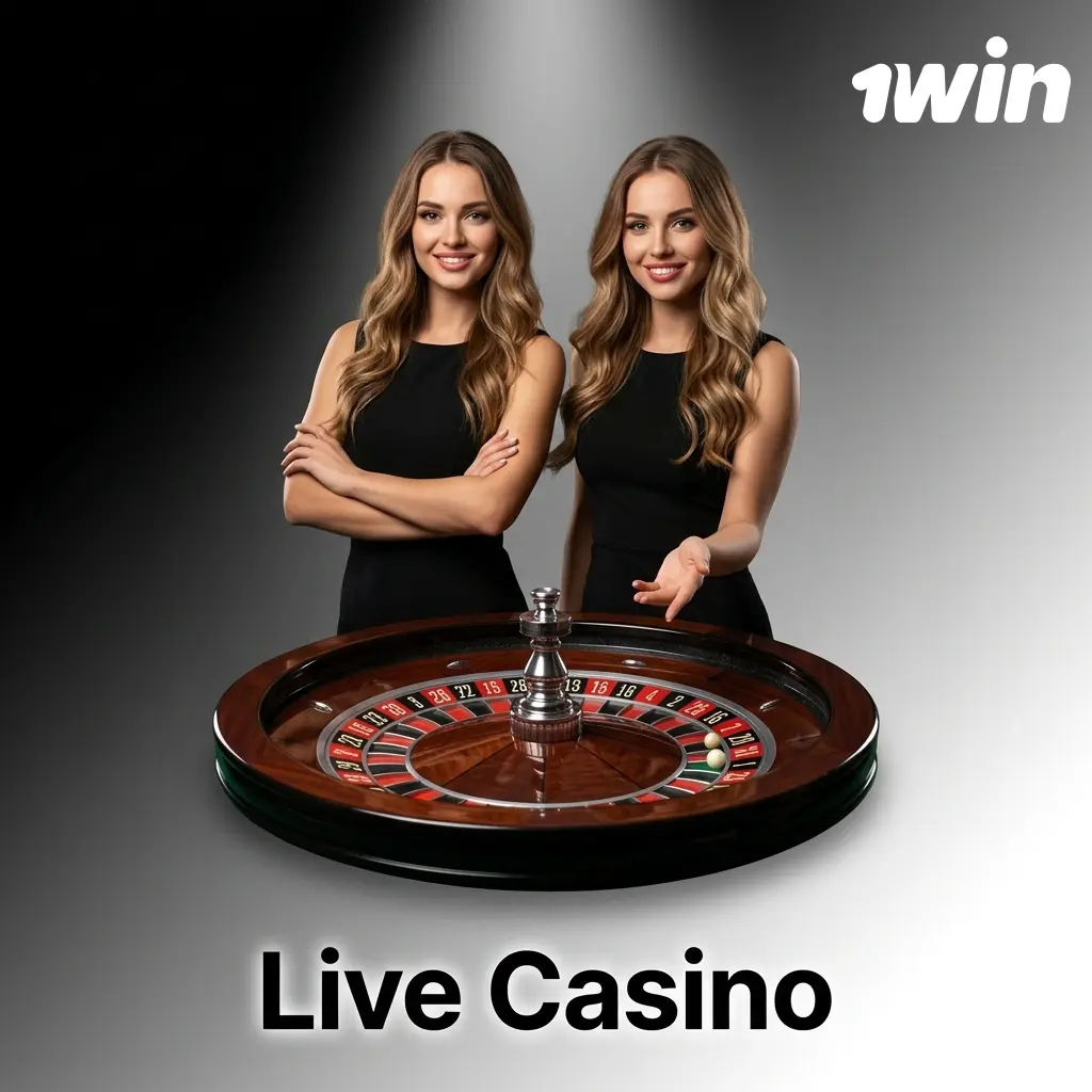 1win live casino with professional dealers streaming blackjack, roulette, baccarat, poker, and game shows in HD
