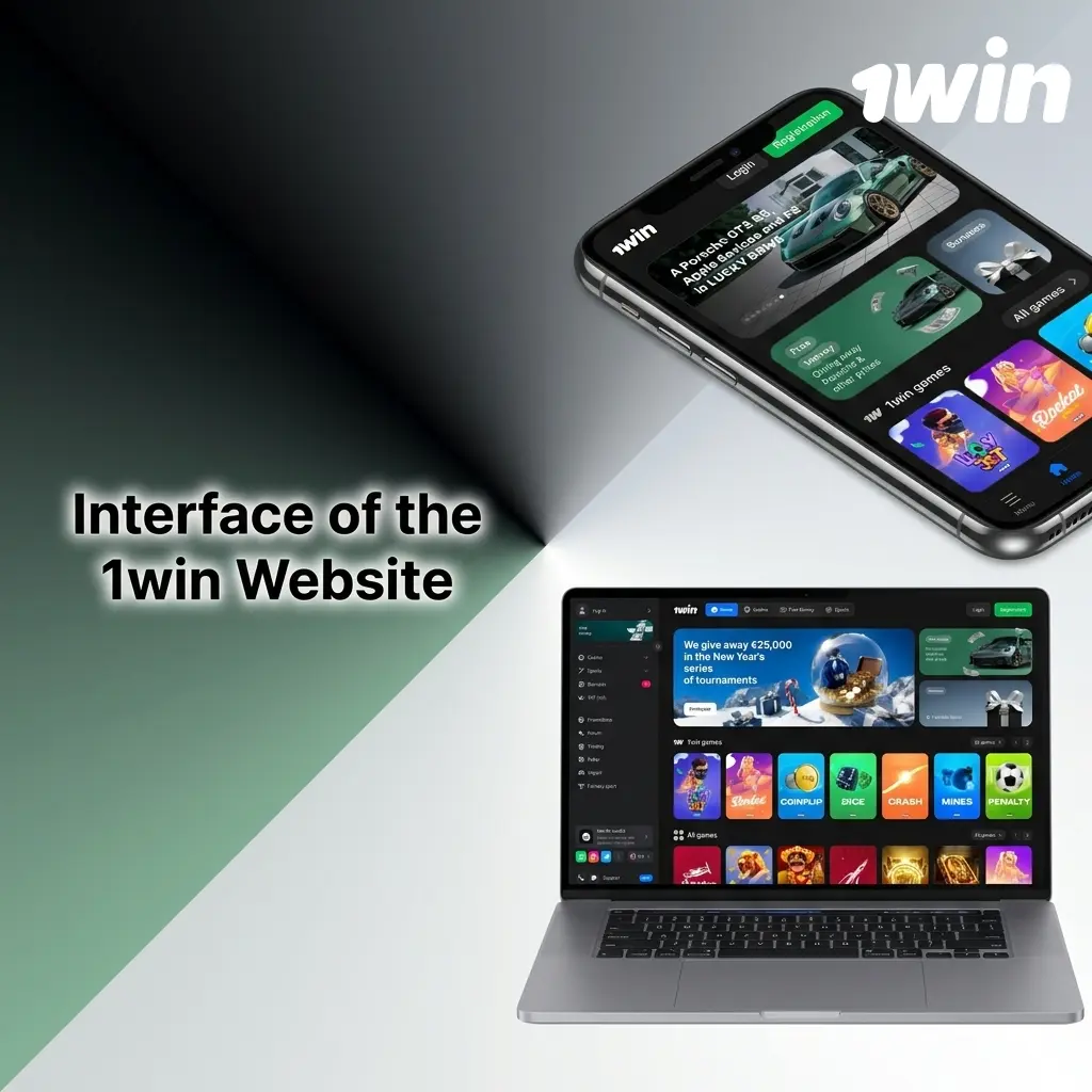 1win website interface showing top navigation bar with Sports, Casino, Live Casino, and Promotions sections for Canadian users